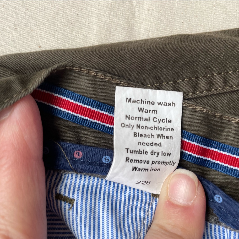 Louis Philippe Authentic Sportswear Pants Size 32 Slim - Picture 3 of 8